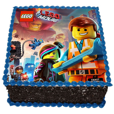 "Lego Theme3 Photo cake - 2kgs (Photo Cake) - Click here to View more details about this Product